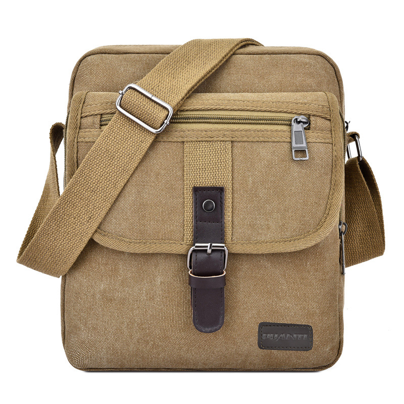 Canvas Backpack Casual - Холщовая сумка, мужская модная повседневная парусиновая