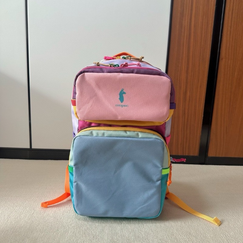 Canvas Backpack Casual - Рюкзак Dopamine Color Block: легкий нейлоновый