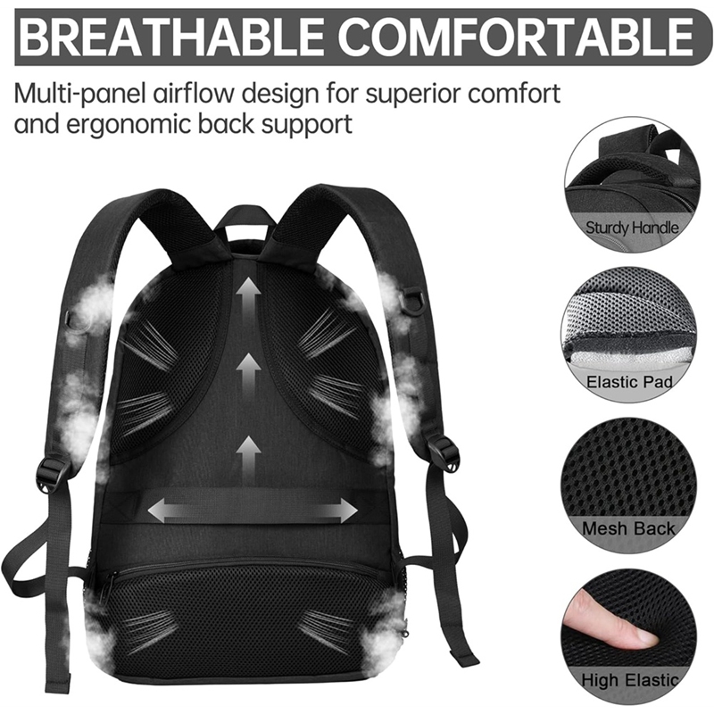 Большой дорожный рюкзак для но – обзор и цена Travel Backpack Anti Theft