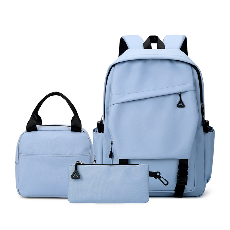 3 шт./компл. студенческий рюкз – обзор и цена Canvas Backpack Casual