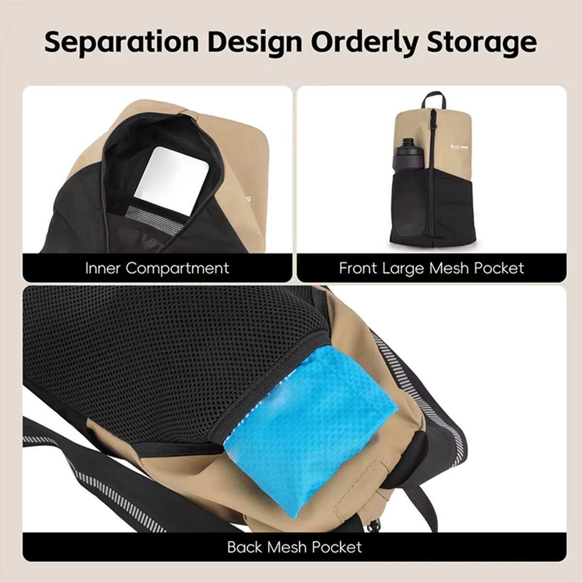 Велосипедный рюкзак A61P больш – обзор и цена Hiking Backpack Waterproof