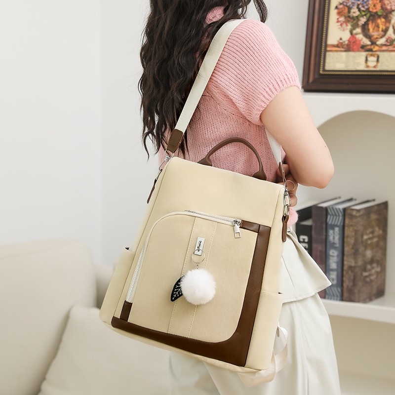 Модный женский нейлоновый рюкз – обзор и цена Travel Backpack Anti Theft