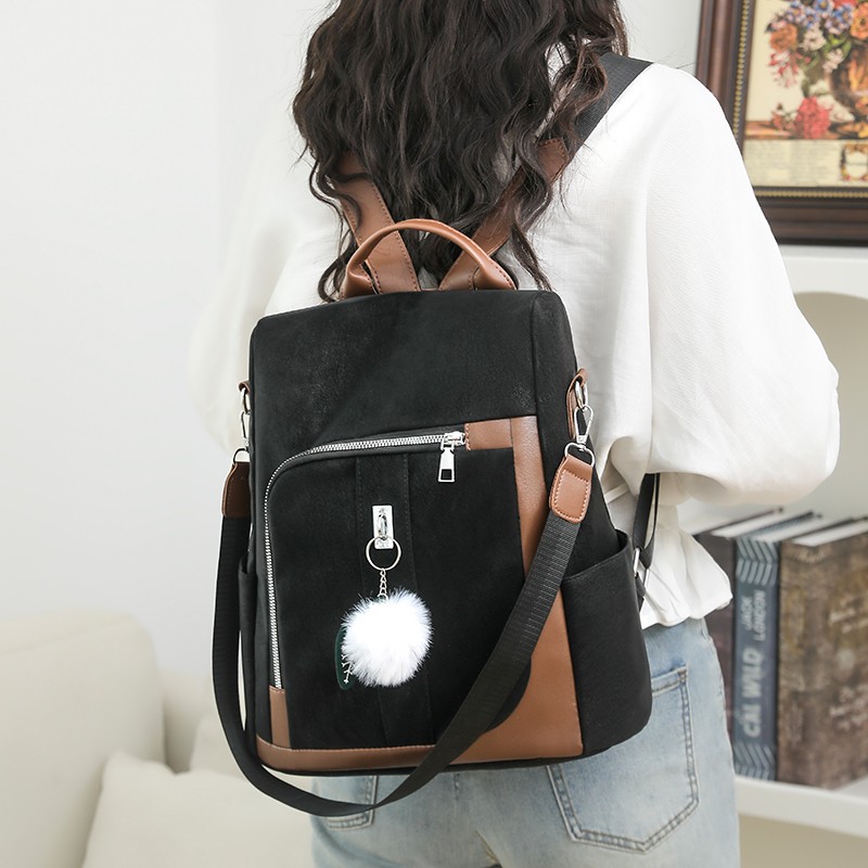 Модный женский нейлоновый рюкз – обзор и цена Travel Backpack Anti Theft