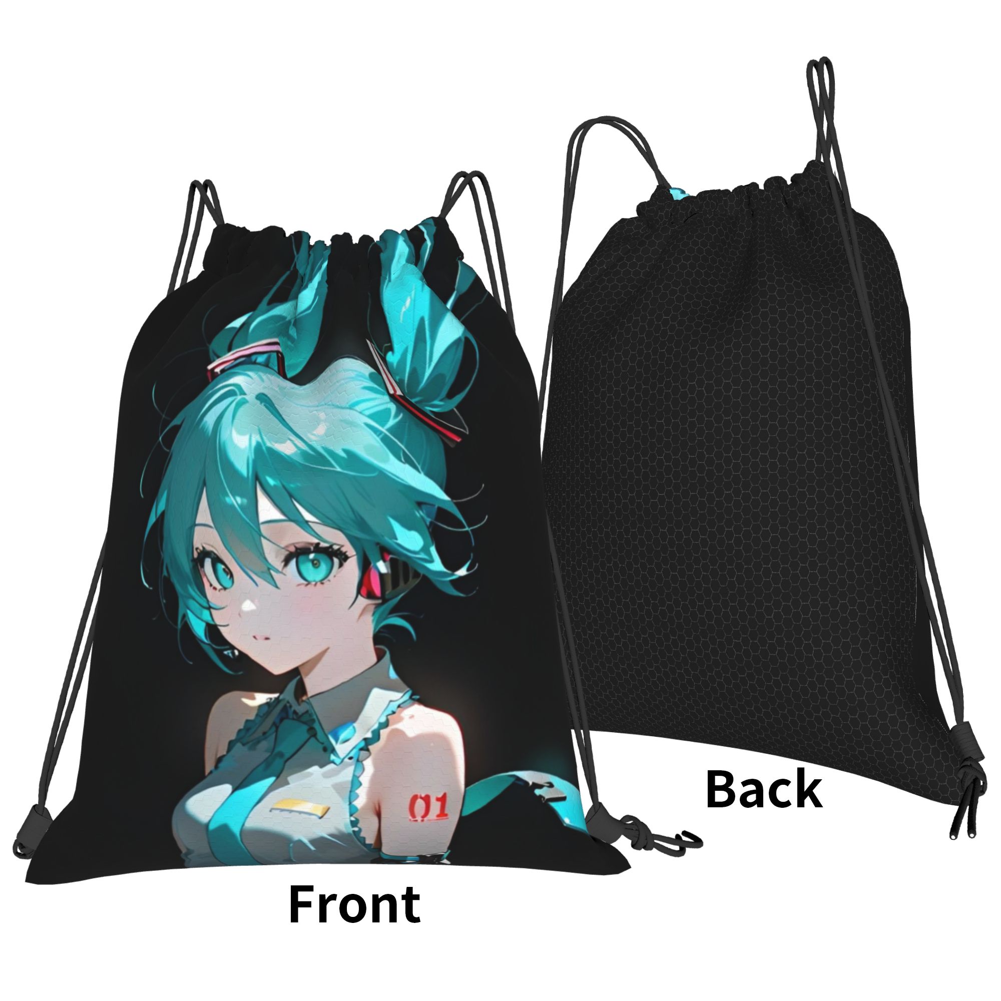 Сумка H-Hatsunes Mikus на шнур – обзор и цена Drawstring Gym Bag