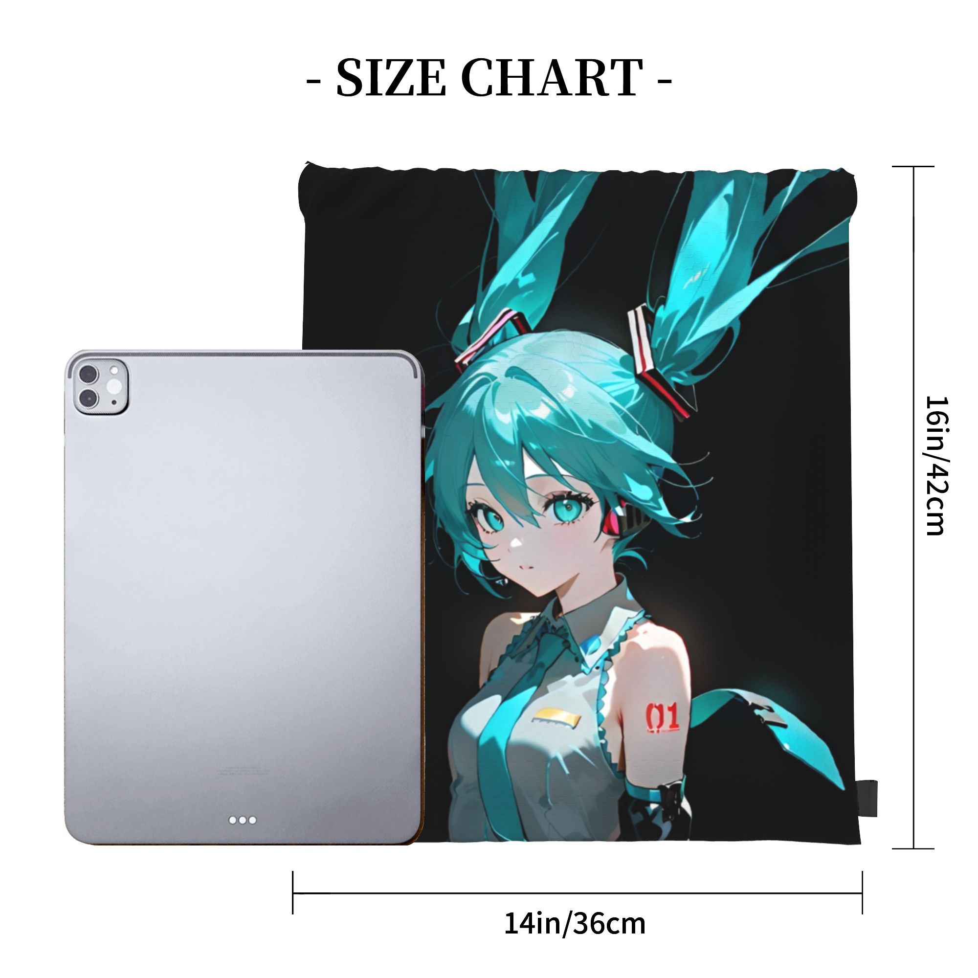 Сумка H-Hatsunes Mikus на шнур – обзор и цена Drawstring Gym Bag